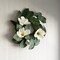 24 Inch Faux Magnolia Wreath Door Artificial Flower Hanging for Home Decor